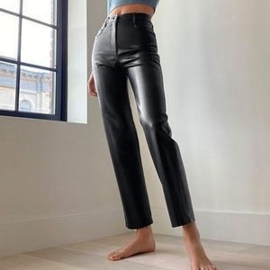 Black Melina high waist vegan pant size 0